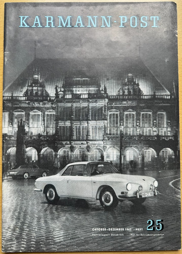 Karmann post zeitschrift vw - karmann, zeitschrift,