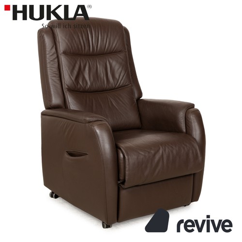 Hukla leder sessel - leder,