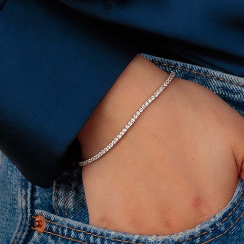Tennisarmband aus 585