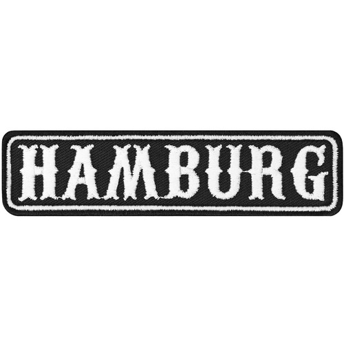 Aufnäher hamburg biker patch - aufnäher,