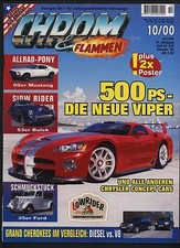 Chrom Flammen 10/00 Chrysler Concept  53er Buick 91er Chevy 69er Mustang 