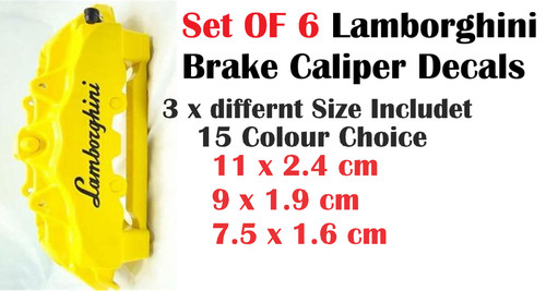 Set schwarz lamborghini - set, 6x-schwarz