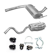 Mittel-& Endtopf Auspuff für