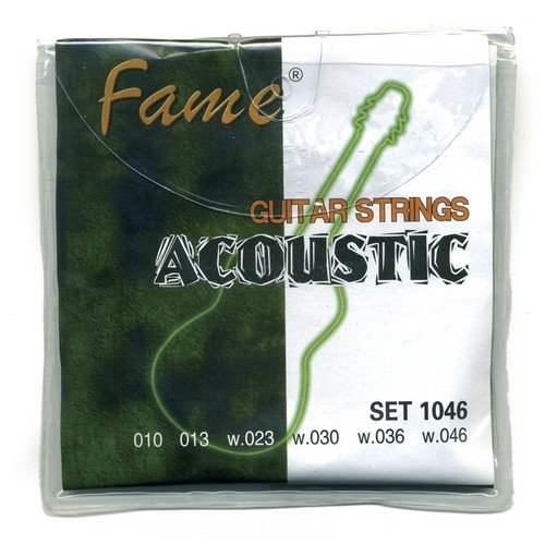 Fame akustik gitarrensaiten - fame, akustik-gitarrensaiten