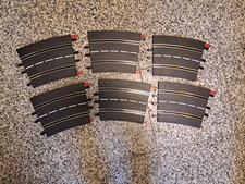 6x  Kurve 4/15 Carrera Digital 132 124 Evolution Exclusiv Pro-x