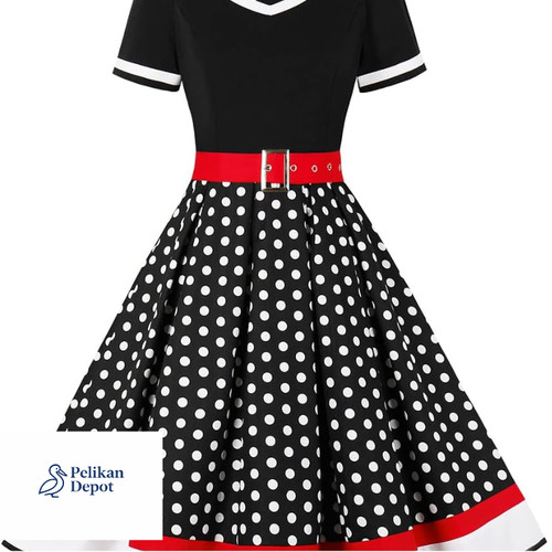 Rockabilly kleid damen 50er - rockabilly,