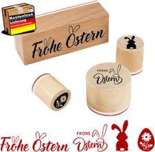Osterstempel Set Holz