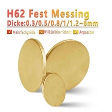 H62 Messing Ronde Messingblech