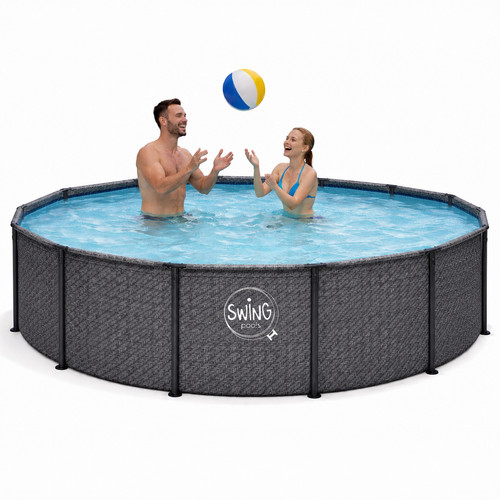 Haf metal frame pool - metal,