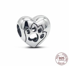 💖 Charm Anhänge Herz Pfote