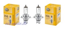 2 x HELLA H4 12V 60/55W für
