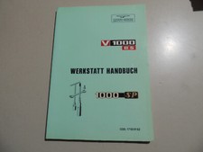 Werkstatthandbuch 12.1988 Moto Guzzi V 1000 G5 / 1000 SP