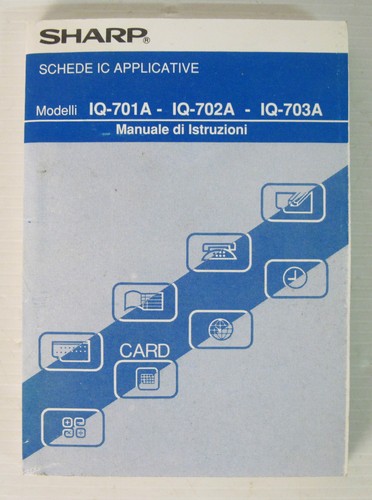 Sharp 701 manuell - sharp, iq-701