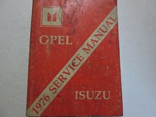 1976 Opel Isuzu Service Shop