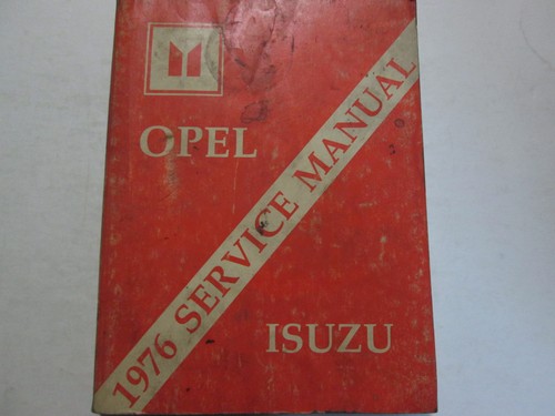 1976 opel isuzu service - 1976, shop