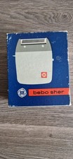 DDR Rasierer Trockenrasierer Elektrisch " Bebo sher " Retro in OVP