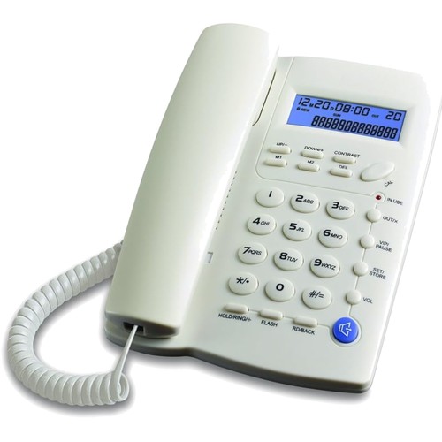 Schnurgebundenes telefon mit - schnurgebundenes,