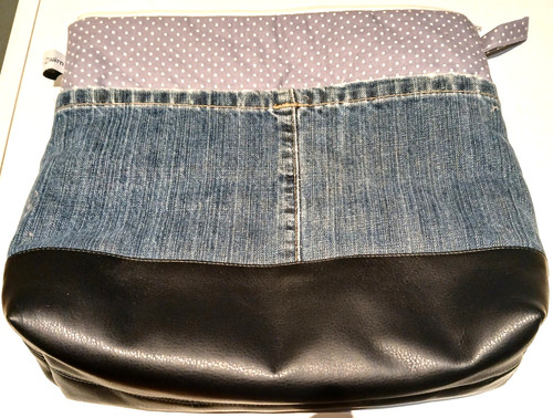 Patchwork kulturbeutel tasche - kulturbeutel,