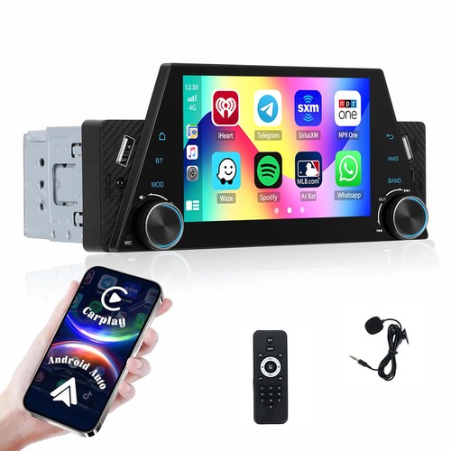 Single 1din touchscreen - single, 5"
