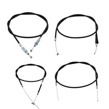 Bowdenzüge Set 4-tlg schwarz