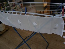 2 x Bistrogardinen Fertiggardinen  H.: 30  B.: 1,25/1,30