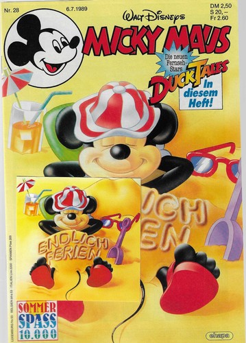 Micky maus 1989 mit - nr.28,