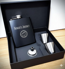 Edelstahl Flachmann -