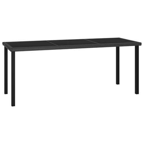 Poly rattan balkontisch - poly,