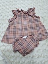 Burberry Baby Mädchen Kleid, Alter 3 Monate