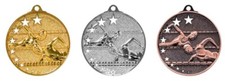 100 medaillen relief schwimmen - 100,