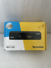 Technisat DVB-C Kabel-Receiver HD-C 232 Schwarz Top Condition Geprüft ✅