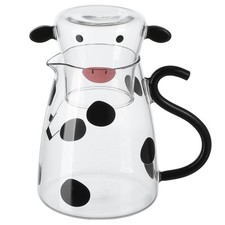 Milchglaskessel Kaffeekanne