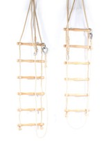 1  x alte Strickleiter mit 6