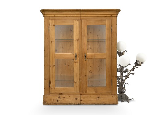 Antiker vitrinenschrank - antiker,