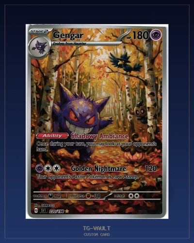 Gengar autumn custom - autumn,
