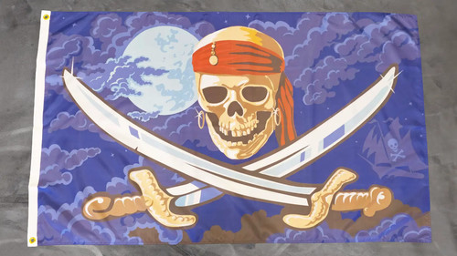 Fahne flagge pirat kopftuch - fahne,