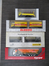 4x LKW - OVP - 1:87 H0 - Herpa