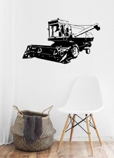 Wandtattoo -Mähdrescher -