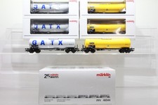 H0 Märklin 46544 Kesselwagen 6x GATX Set Güterwagen AC OVP N103