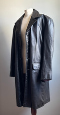 LANGER LEDER TRENCHCOAT 44 42