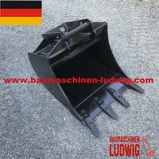 Tieflöffel MS08 Baggerschaufel Baggerlöffel Mobilbagger Bagger 80cm 800mm 