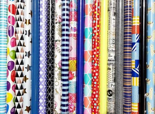 Rollen geschenkpapier rolle - 10,