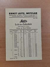 Leitz Leica Zubehör