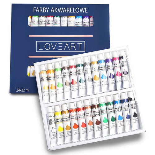 Loveart aquarellfarben set - aquarellfarben,