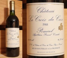 1988er Chateau La Croix du Casse - Pomerol  -  TOP  !!!!!