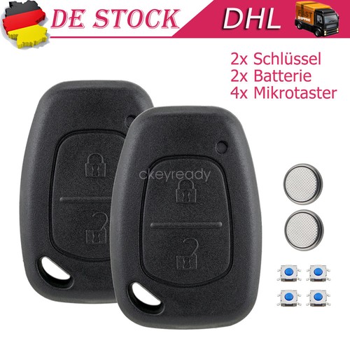 Tasten ersatz schlüssel - 2x, 2