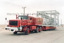 LKW Foto FAUN Schwerlast rot