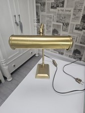 Klavier- / Banker- Schreibtischlampe - Antik Italien Messing