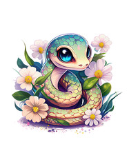 Car Decal Sticker Baby Snake