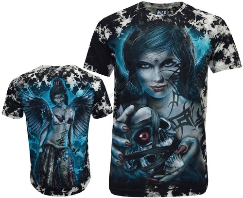 Gothic engel biker - , glow